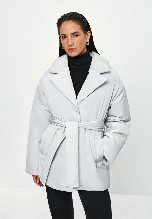 Куртка утепленная Zarina цвет серый 