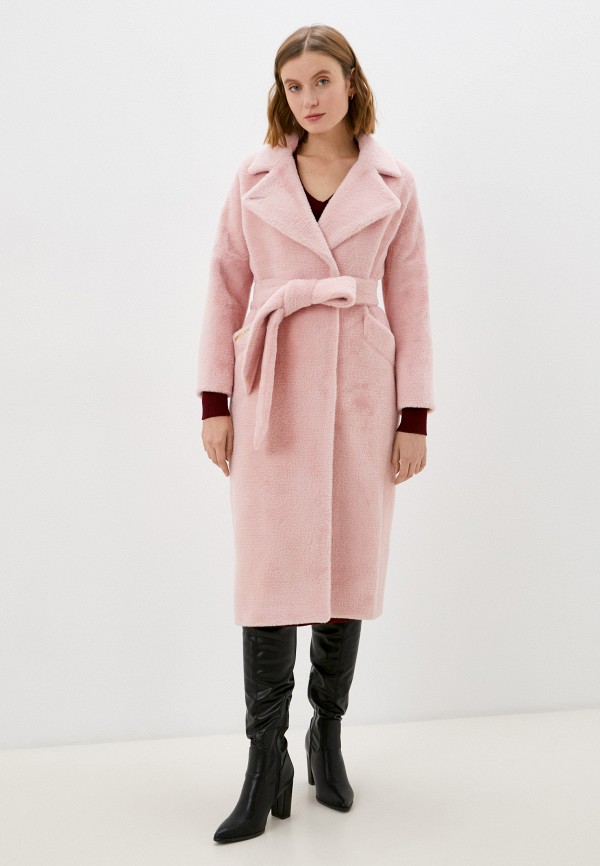 Пальто Just Beauty розового цвета