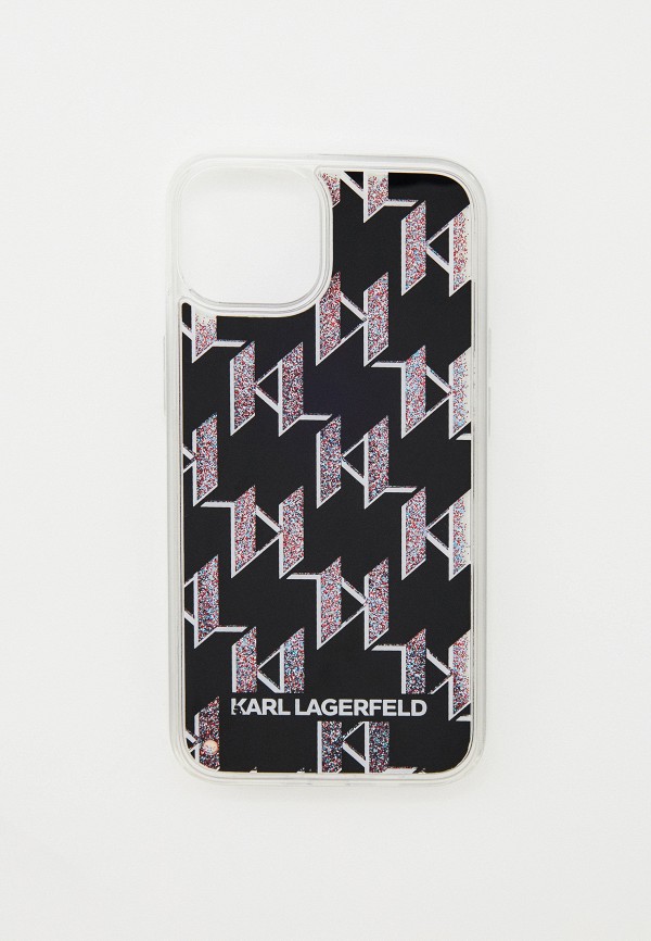 Чехол для iPhone Karl Lagerfeld 14 с жидкими блестками