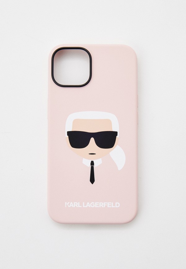 

Чехол для iPhone Karl Lagerfeld, Розовый, 14