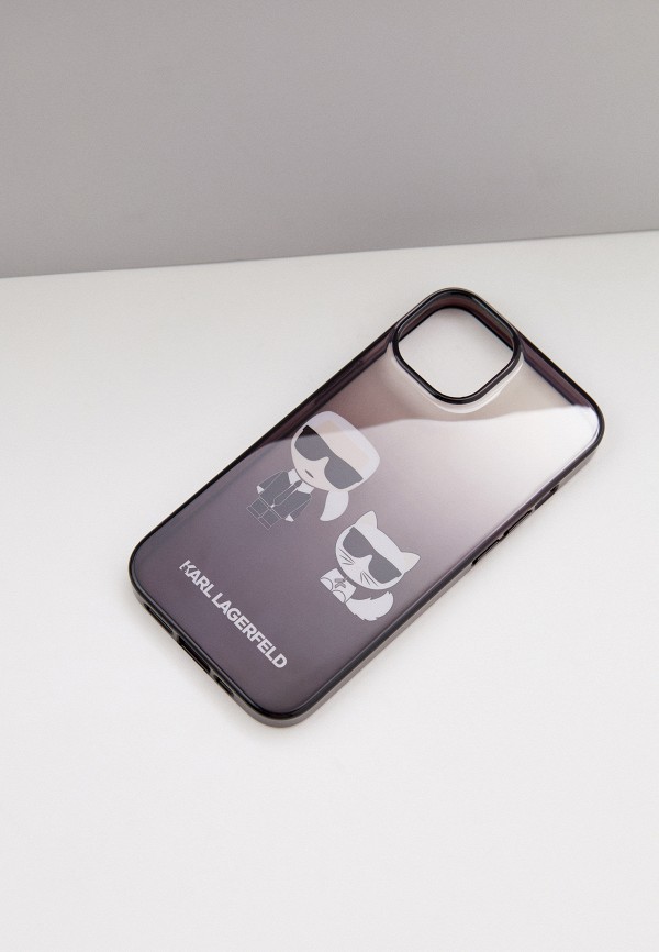 Чехол для iPhone Karl Lagerfeld серый, размер 00, фото 2