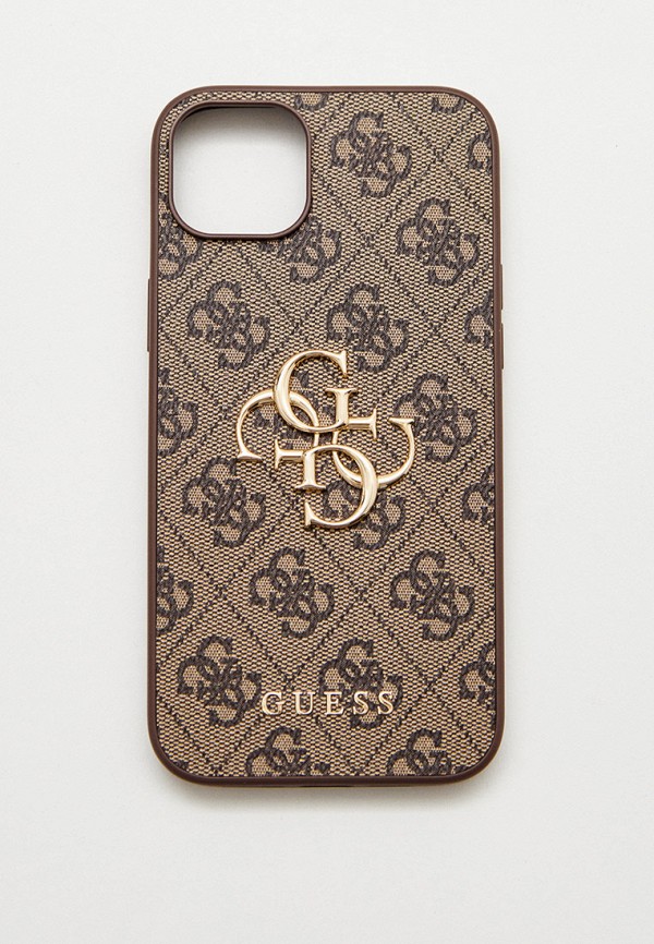 

Чехол для iPhone Guess, Коричневый, 14 Plus