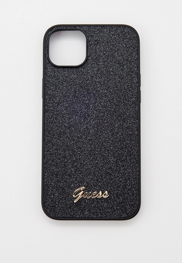 

Чехол для iPhone Guess, Черный, 14 Plus с покрытием из блесток