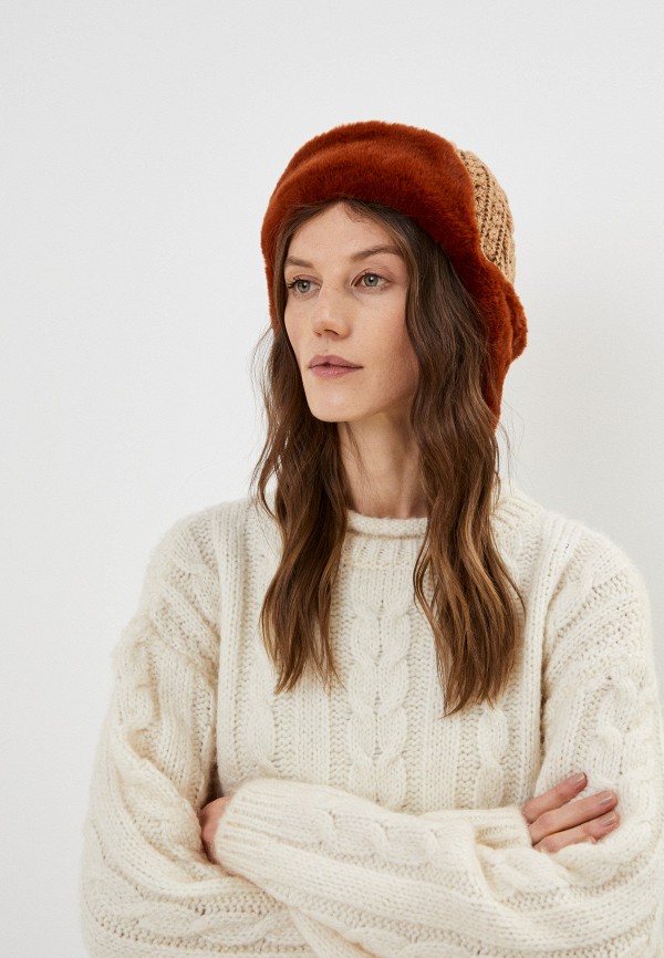 Шапка Сиринга коричневый, размер 56, фото 3