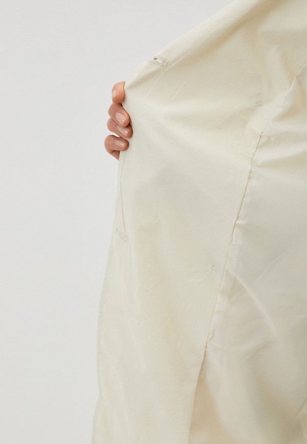 Плащ D&F бежевый, размер 42, фото 4