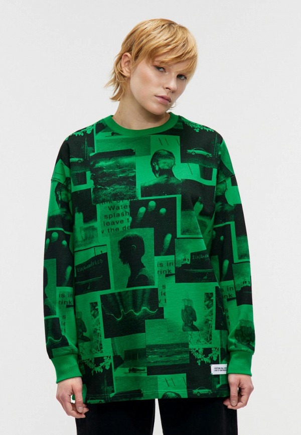 

Свитшот Befree, Зеленый, Befree X SMAGINA