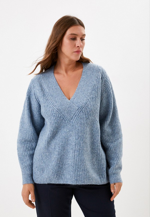 Пуловер Me Today голубого цвета