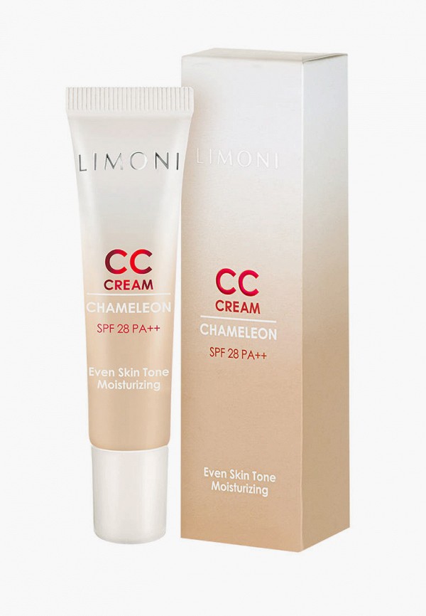 

CC-Крем Limoni, Бежевый, корректирующий и увлажняющий, SPF 28 PA++, 15 мл