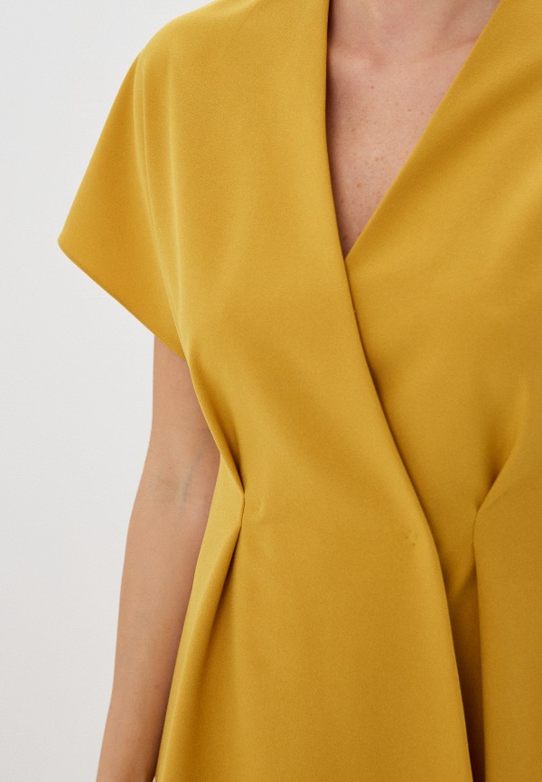 Платье СелфиDress желтый, размер 46, фото 4