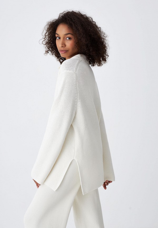 Пуловер Sela цвет белый  Фото 4