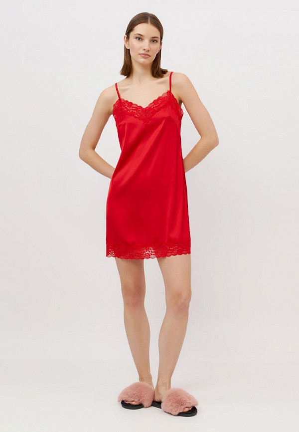 Сорочка ночная Modis красный, размер 42, фото 3