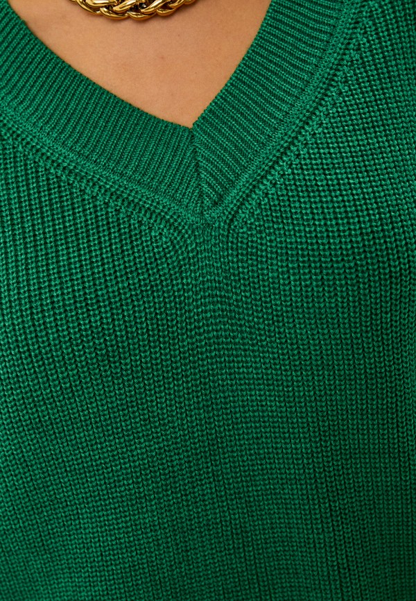Пуловер Eleganzza цвет зеленый  Фото 4