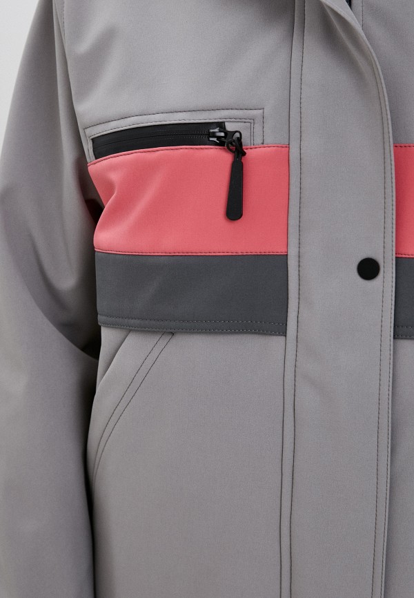 Куртка горнолыжная Smith's brand цвет серый  Фото 5
