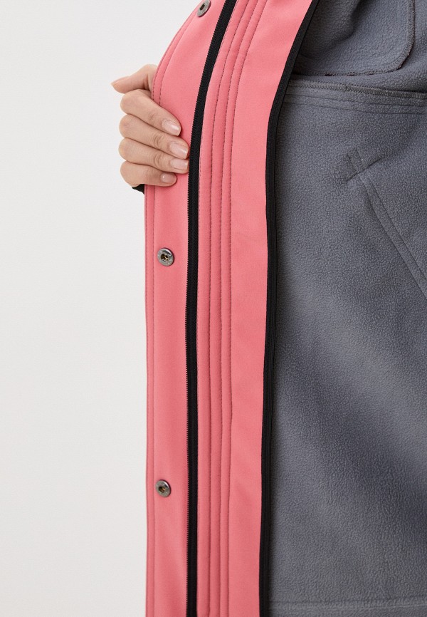 Куртка горнолыжная Smith's brand цвет розовый  Фото 4