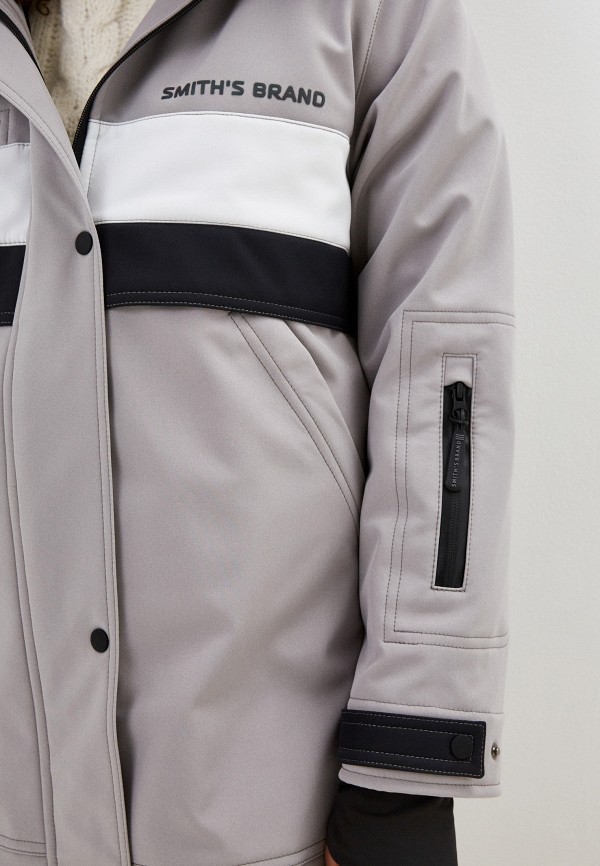 Куртка горнолыжная Smith's brand цвет серый  Фото 5
