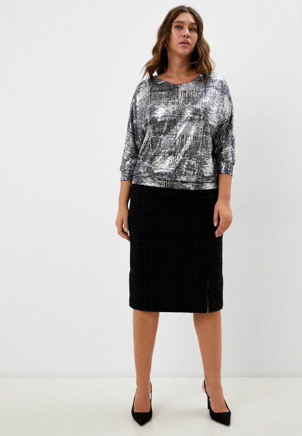 Блуза Mankato серебряный, размер 48, фото 2