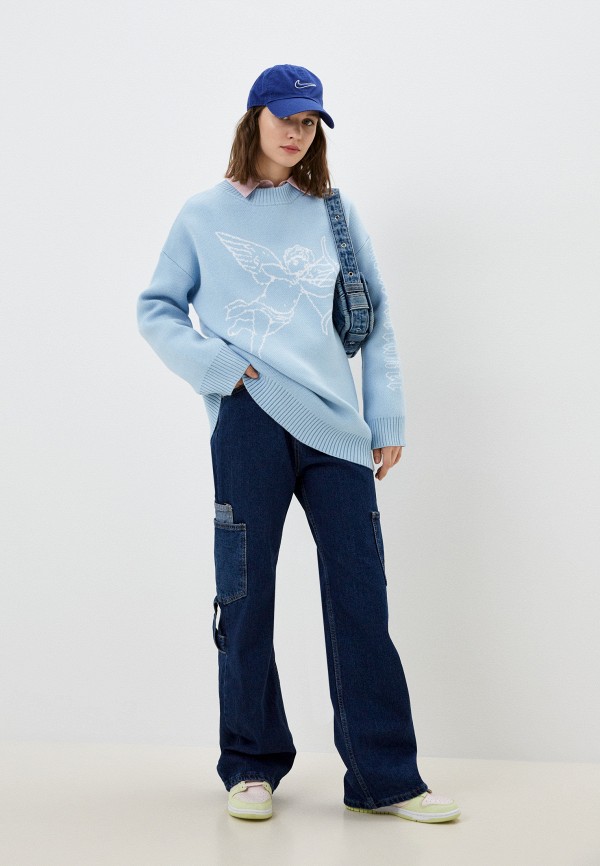 Джемпер Feelz голубой, размер 44, фото 2