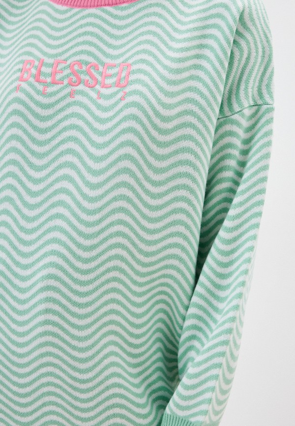 Джемпер Feelz бирюзовый, размер 42, фото 4