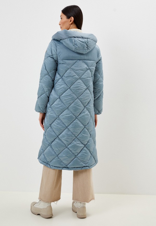 Пуховик Uniqa бирюзовый, размер 42, фото 3