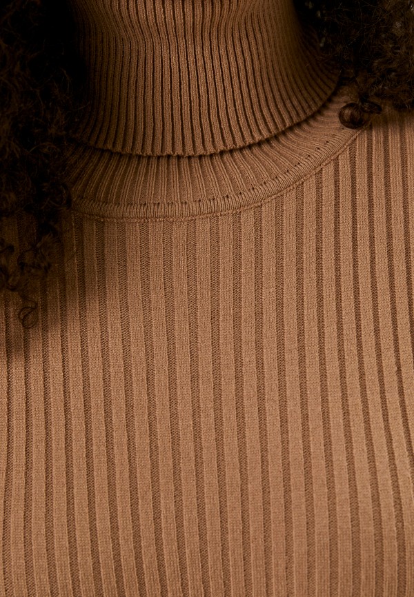 Водолазка Eleganzza цвет коричневый  Фото 4