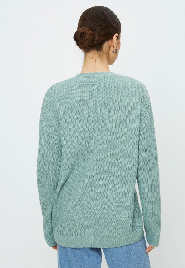 Пуловер Zarina цвет зеленый  Фото 3