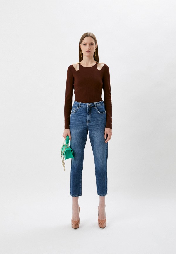 Джемпер Patrizia Pepe коричневый, размер 44, фото 2