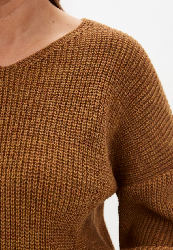 Пуловер Стим цвет коричневый  Фото 4