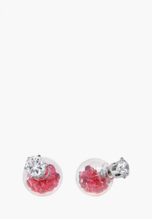 Серьги Ice&amp;High Collection розового цвета