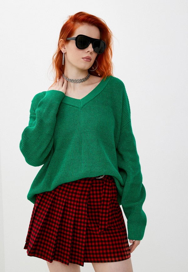 Пуловер Eleganzza цвет зеленый 