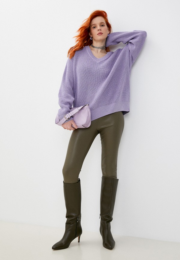 Пуловер Eleganzza цвет фиолетовый  Фото 2