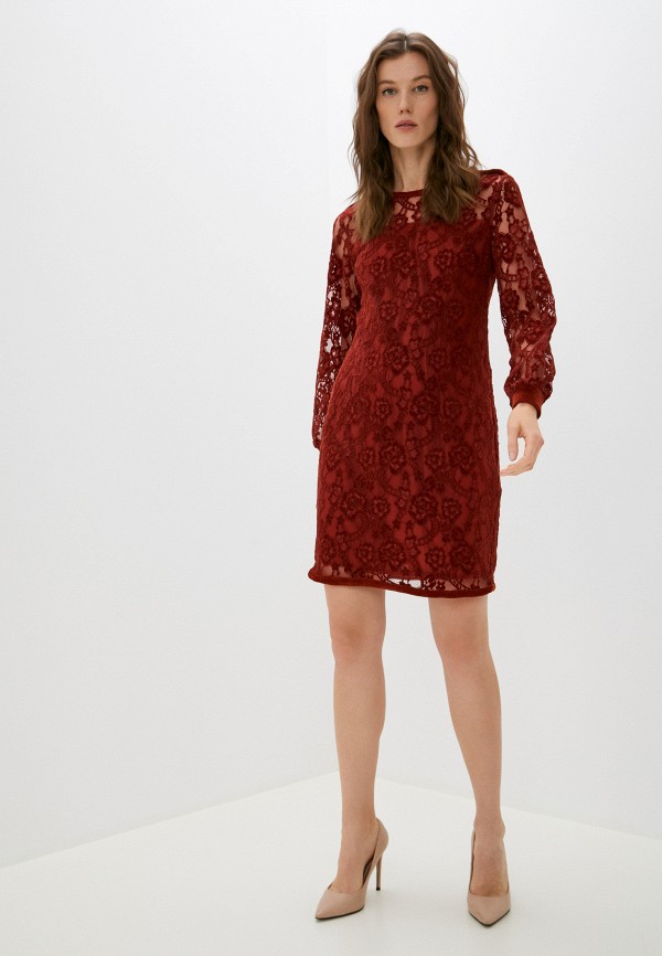 Платье Selisa коричневый, размер 42, фото 2