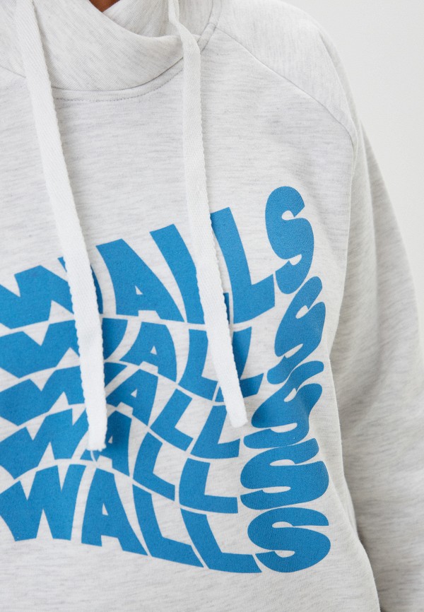 Свитшот Blacksi серый, размер 52, фото 4