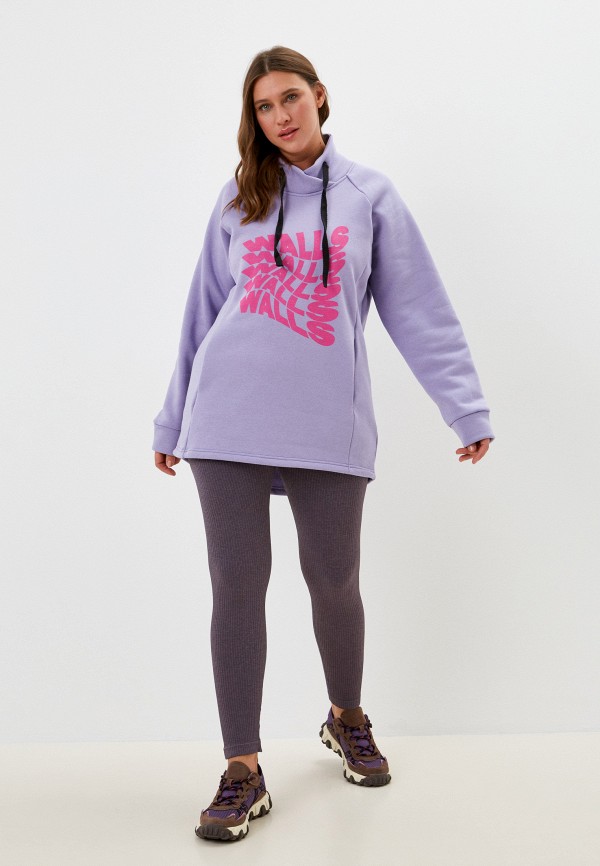 Свитшот Blacksi фиолетовый, размер 46, фото 2