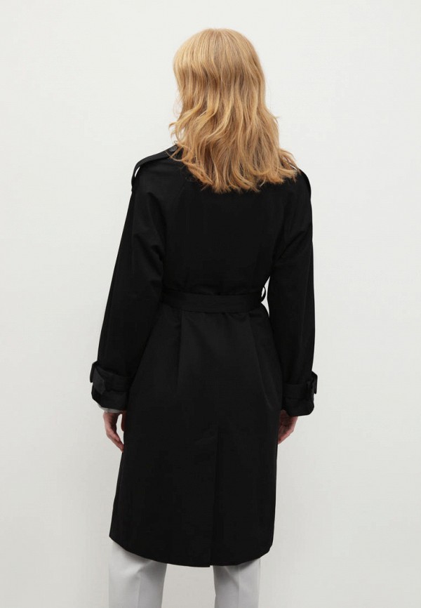 Плащ Finn Flare черный, размер 48, фото 3