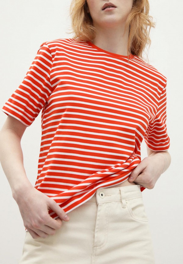 Футболка Finn Flare красный, размер 42, фото 4