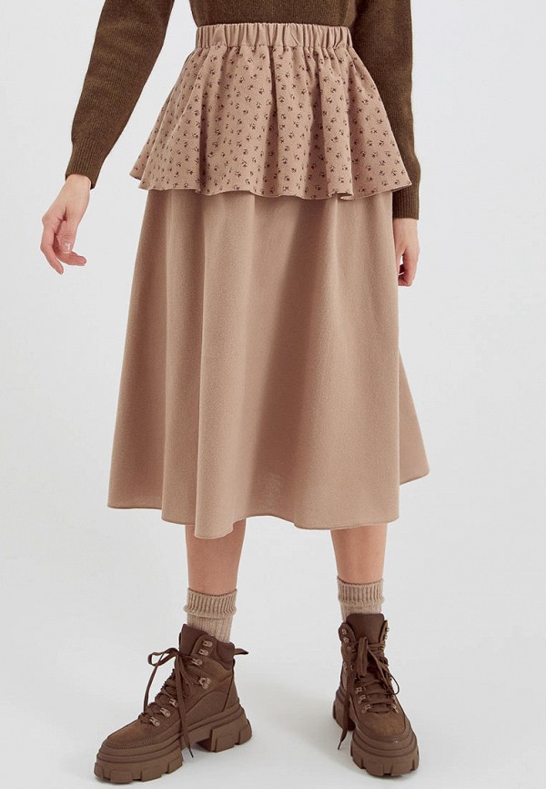 

Юбка Unique Fabric, Бежевый