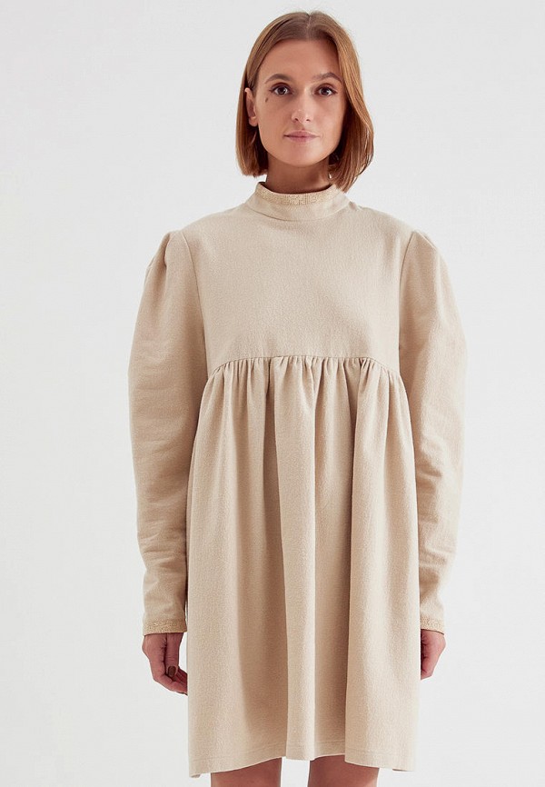 

Платье Unique Fabric, Бежевый