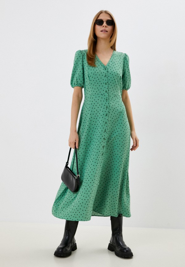 Платье Befree цвет зеленый 