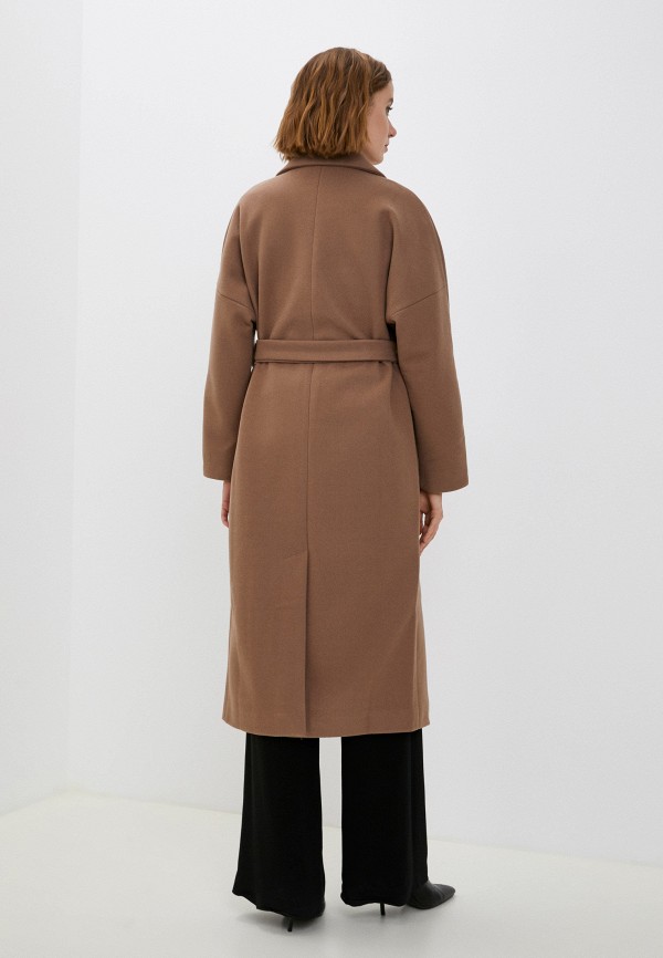Пальто Katya Erokhina цвет коричневый  Фото 3