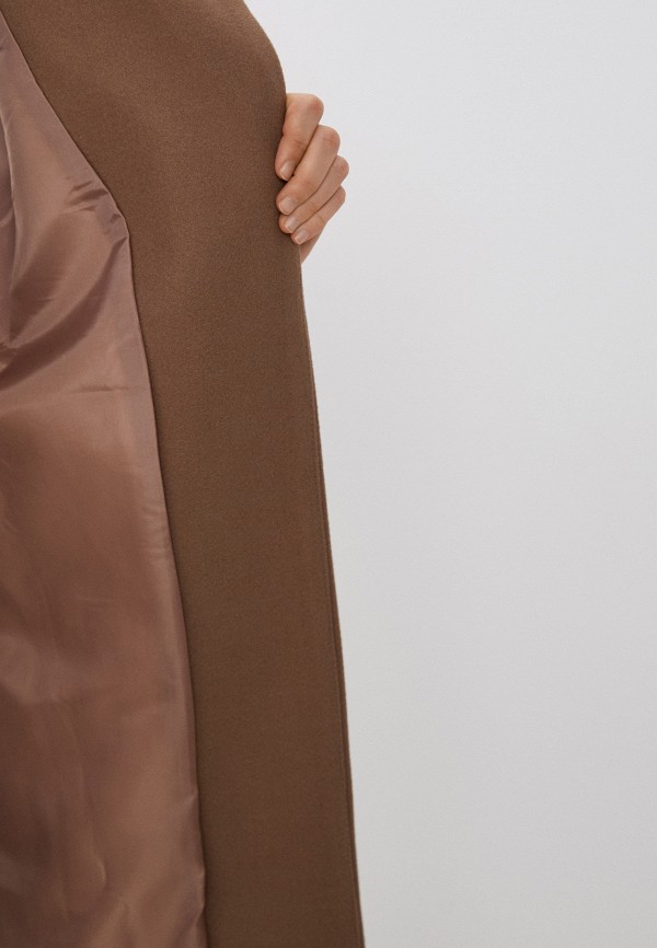 Пальто Katya Erokhina цвет коричневый  Фото 4