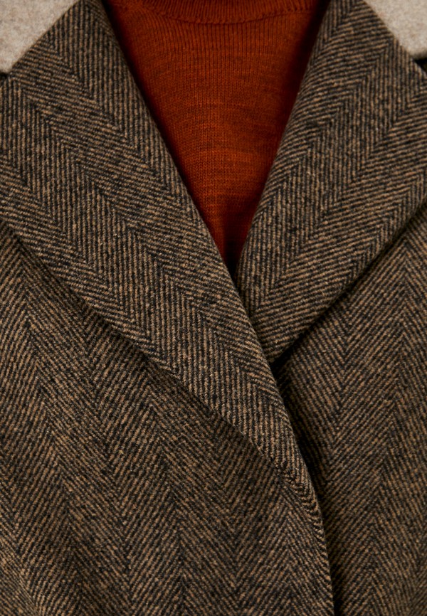 Пальто Idekka цвет коричневый  Фото 5