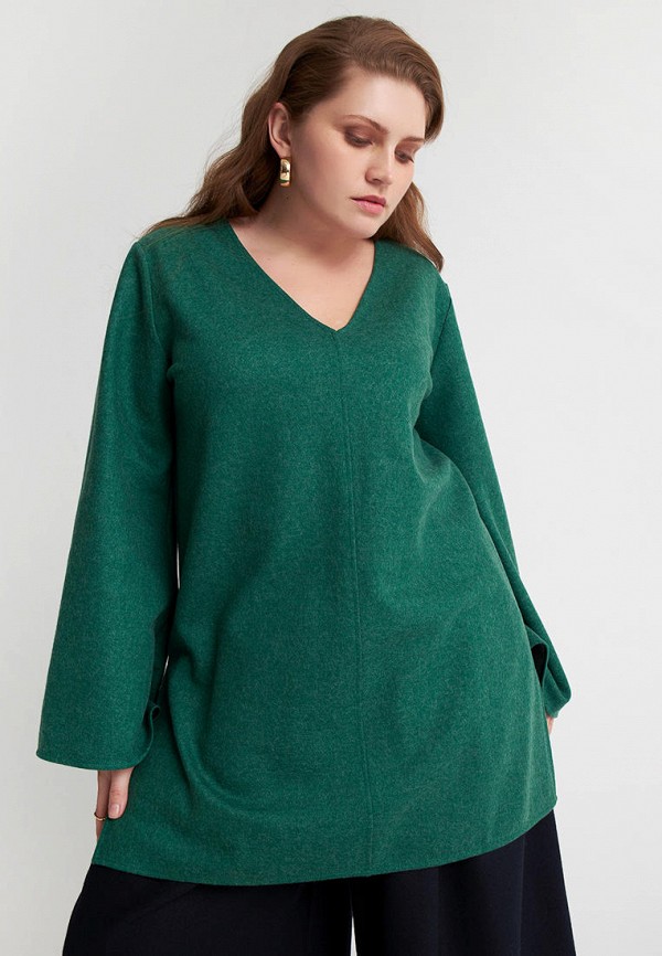 Пуловер W&B цвет зеленый 