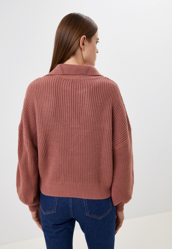 Пуловер Alessandra del Biondo цвет коралловый  Фото 3