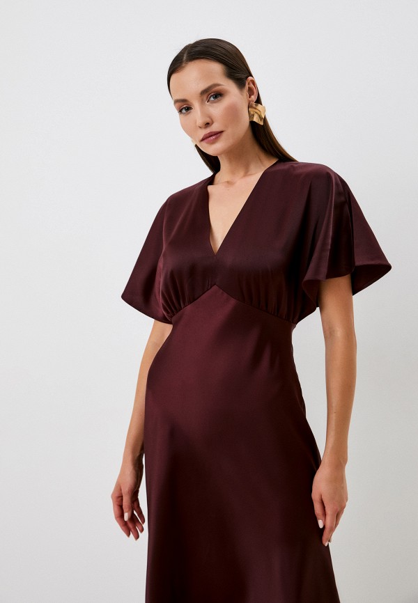 Платье Vittoria Vicci цвет бордовый  Фото 2