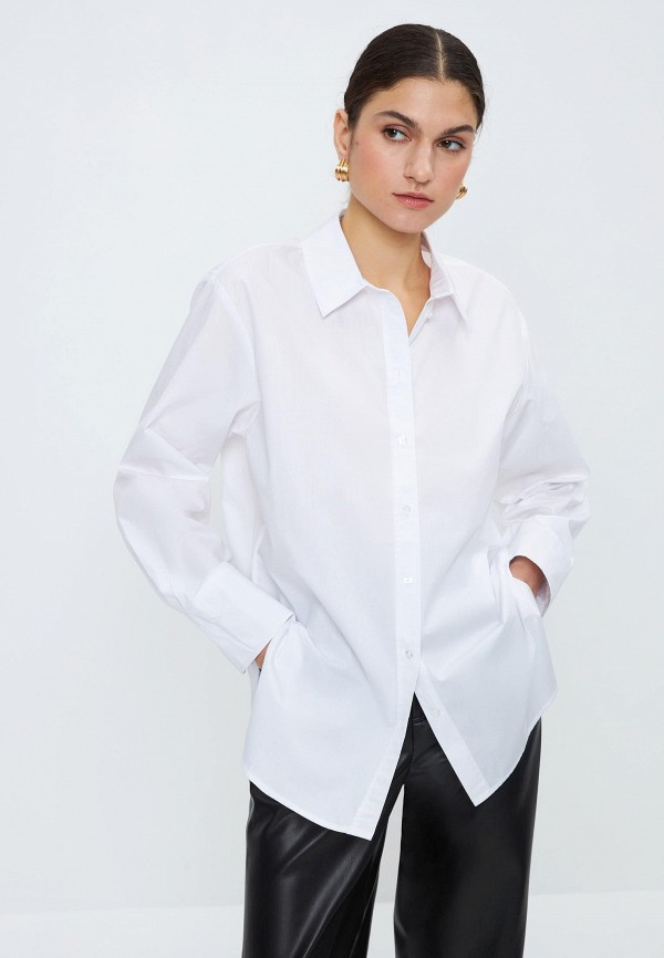 Рубашка Zarina белого цвета