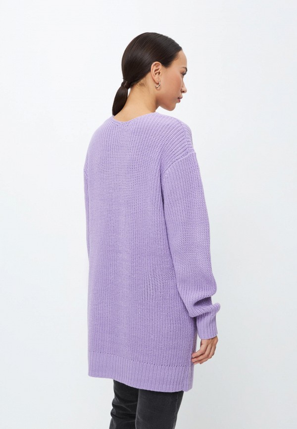 Пуловер Zarina цвет фиолетовый  Фото 3