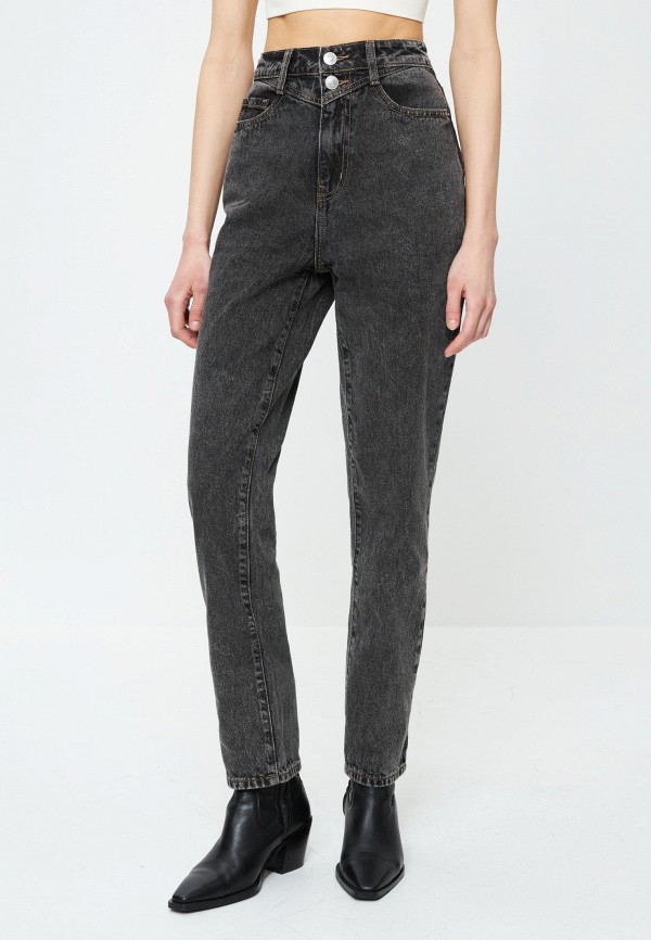 

Джинсы Zarina, Серый, mom fit