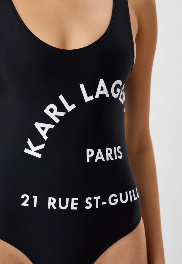 Купальник Karl Lagerfeld цвет черный  Фото 2
