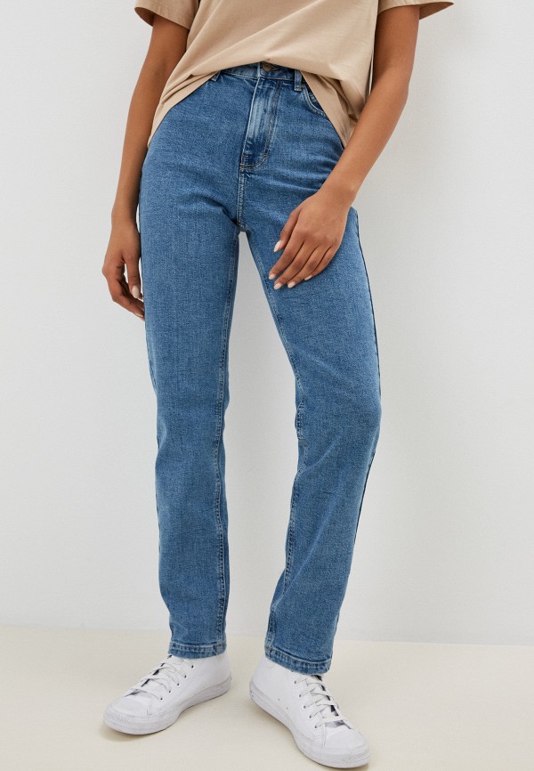 

Джинсы Zarina, Голубой, mom fit