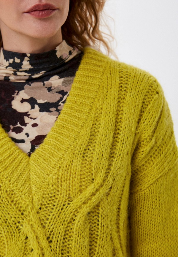 Пуловер Summum цвет зеленый  Фото 4